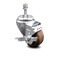 Service Caster 3 Inch High Temp Glass Filled Nylon 3/8 Inch Threaded Stem Caster with Brake SCC SCC-TS20S314-GFNSHT-TLB-381615 - alternate 1